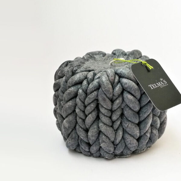 Telmas Botanica, Kerze Coziness Grau