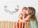 MIMI'lou Wandsticker Blumenkranz NILS