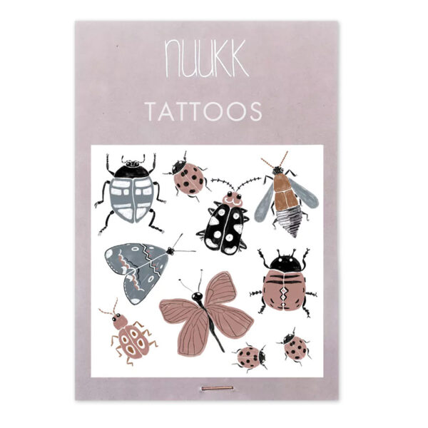 Vegane Kindertattoos Käferlein, NUUKK