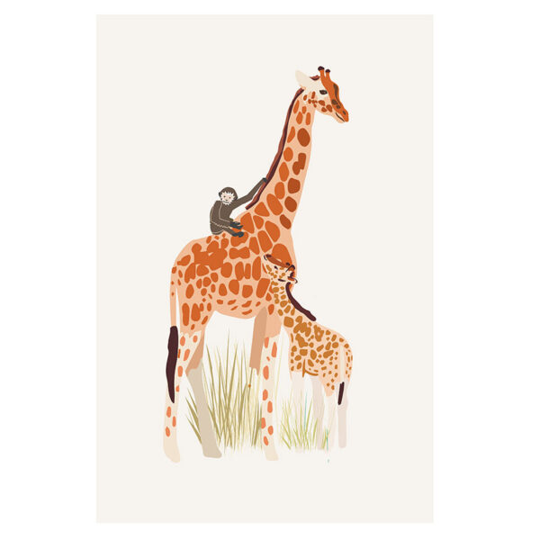 MIMI'lou Poster GIRAFFE