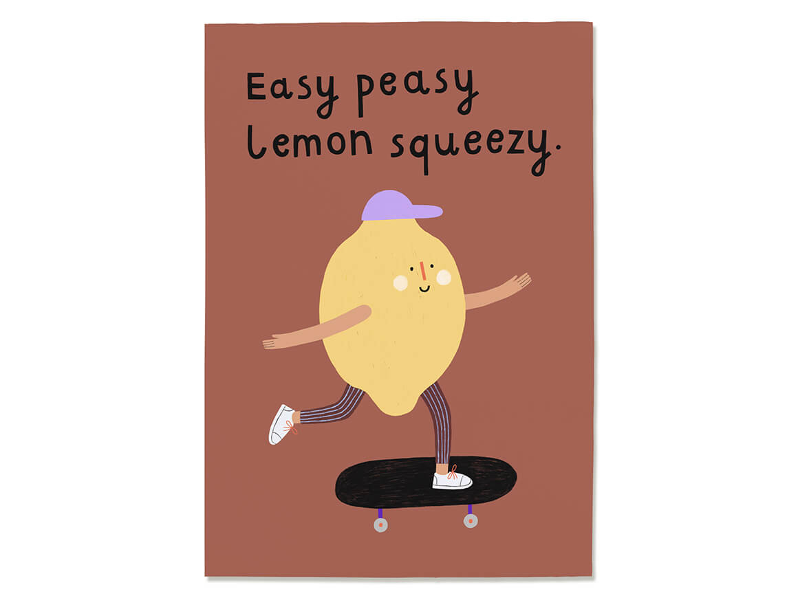 Postkarte-Easy-Peasy-NUUKK.jpg Postkarte Easy Peasy, NUUKK – Bild 1