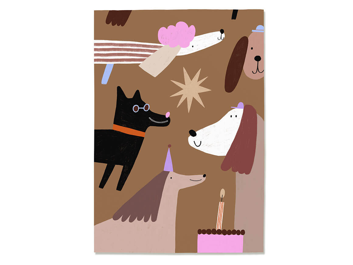 Postkarte-Geburtstag-Hunde-NUUKK-Kaufen.jpg Postkarte „Geburtstag Hunde“ – Bild 1
