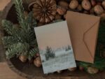 Weihnachts-Klappkarten mit Briefumschlag