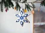 Weihnachtsschmuck STERNE aus Keramik