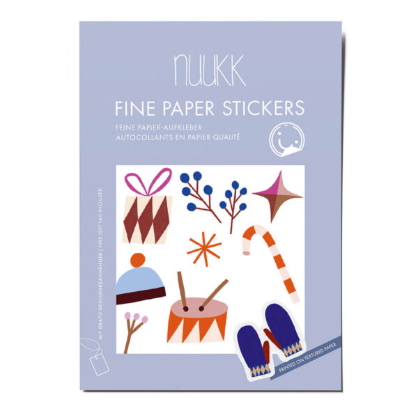 Stickerbogen Winter | 3 Bögen, NUUKK
