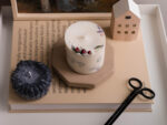Telmas Botanica, Kerze Little Coziness Grau – Bild 2