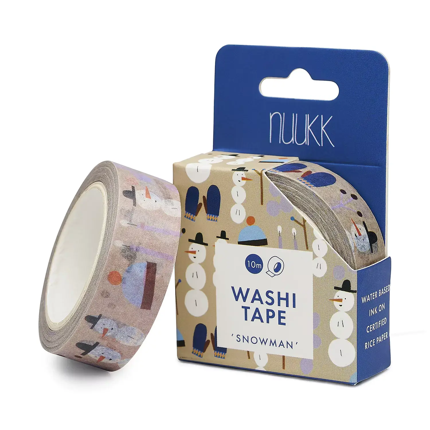 Washi-Tape-Schneemann.webp Washi Tape Schneemann, NUUKK – Bild 1