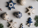 Weihnachtsschmuck KUGELN aus Keramik