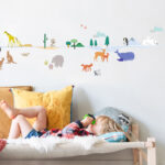 MIMI'lou AROUND THE WORLD Wandsticker