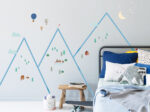 MIMI'lou Wandsticker Berge – Bild 3