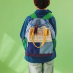 Color block and notebook Rucksack – MINI KYOMO x Taxi Brousse