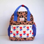 Leopard and Flowers Backpack – MINI KYOMO x Taxi Brousse – Bild 2