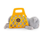 MILO, Katze mit Tragetasche (56 cm), grau – Bild 2