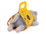 MILO, Katze mit Tragetasche (56 cm), grau – Bild 3