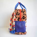 Leopard and Flowers Backpack – MINI KYOMO x Taxi Brousse – Bild 4