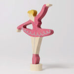 Steckfigur Ballerina Rubinrot