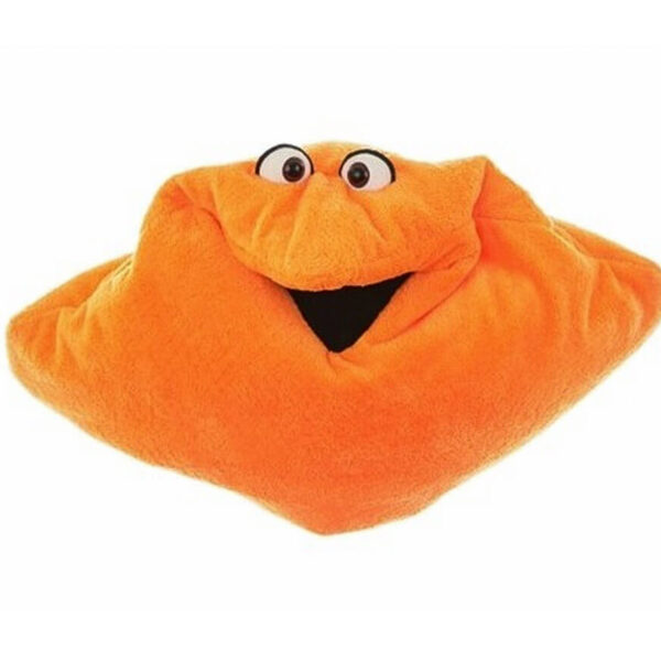 Wunschtraumkuschelmuschelkissen, Orange