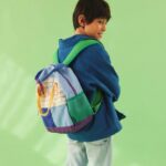 Color block and notebook Rucksack – MINI KYOMO x Taxi Brousse – Bild 7