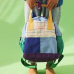 Color block and notebook Rucksack – MINI KYOMO x Taxi Brousse – Bild 5