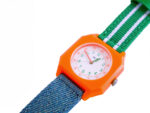 Circus Denim & Green Watch von Mini Kyomo – Kinder- und Damenuhr