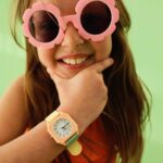 Watercolor Watch – Kinder- & Damenuhr – Bild 2