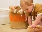 Geschenkset Schmusetuch und Rassel Elefant Ollie – Bild 3