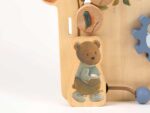 Motorikbrett aus Holz für Babys – Bild 3