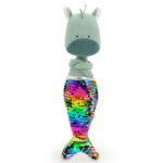 Andy der Drache als Meerjungfrau-Kuscheltier von Orange Toys, ca. 29 cm groß, weiches Stofftier für Kinder im fantasievollen Meerjungfrauen-Outfit.