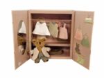 Kleiderschrank aus Holz mit Bär – Bild 7