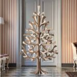 Lovi Spruce 180 cm großer Holz-Weihnachtsbaum aus FSC-Birkenholz