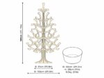 Lovi Spruce 180 cm – Großer Holz-Weihnachtsbaum – Bild 4