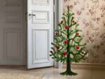 Lovi Spruce 120 cm großer Holz-Weihnachtsbaum aus FSC-Birken-Sperrholz