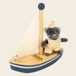 Malo die Katze im Boot