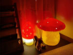Pilzlampe groß, Rot – Bild 2