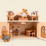 Puppenhaus mit Eichhörnchen
