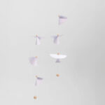Flensted Guardian Angels 2x3 Mobile mit sechs Holzengeln