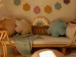 Little Lights Regenbogen-Nachtlicht Pastell aus Holz