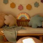 Little Lights Regenbogen-Nachtlicht Pastell aus Holz