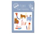 NUUKK Kindertattoos Katzen Crew mit lustigen Katzenillustrationen von Anna Katharina Jansen