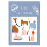 NUUKK Kindertattoos Katzen Crew mit lustigen Katzenillustrationen von Anna Katharina Jansen