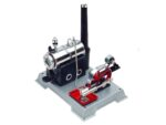 Wilesco D100E Dampfmaschinen-Bausatz mit Dynamo und Elektronik zum Experimentieren.