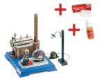 Wilesco D105 Modelldampfmaschine mit Dynamo und LED-Laterne